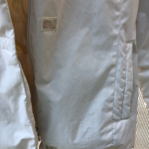 white real down puffer coat Laura Biagiotti Made in Italy size 12kids/XSP - Picture 7 of 15